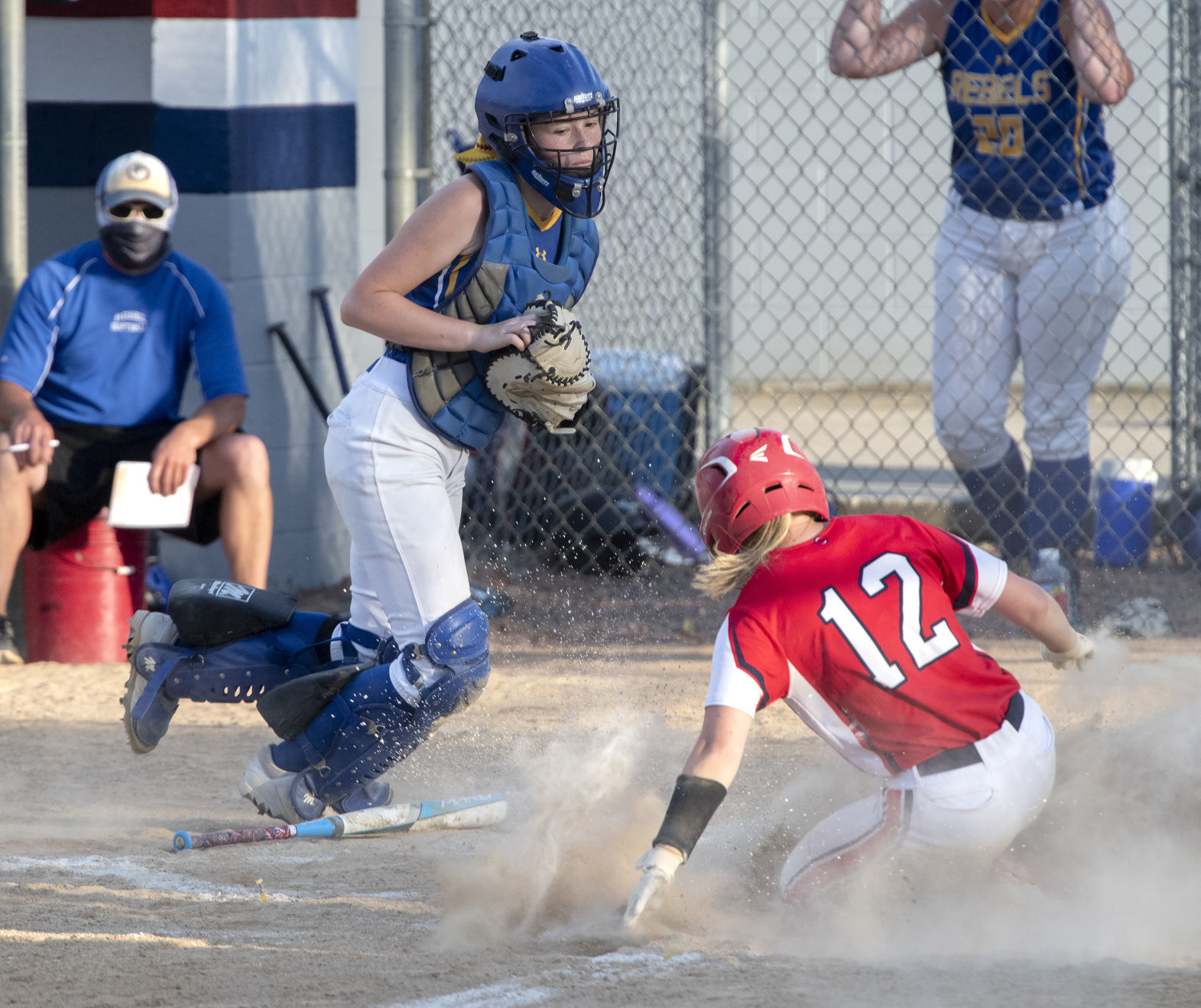 North vs Westwood softball